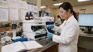 HPLC 컬럼 재생 관련 이미지