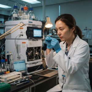 HPLC 배관 오염 관련 이미지