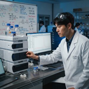 HPLC 실시간 이상 신호 관련 이미지