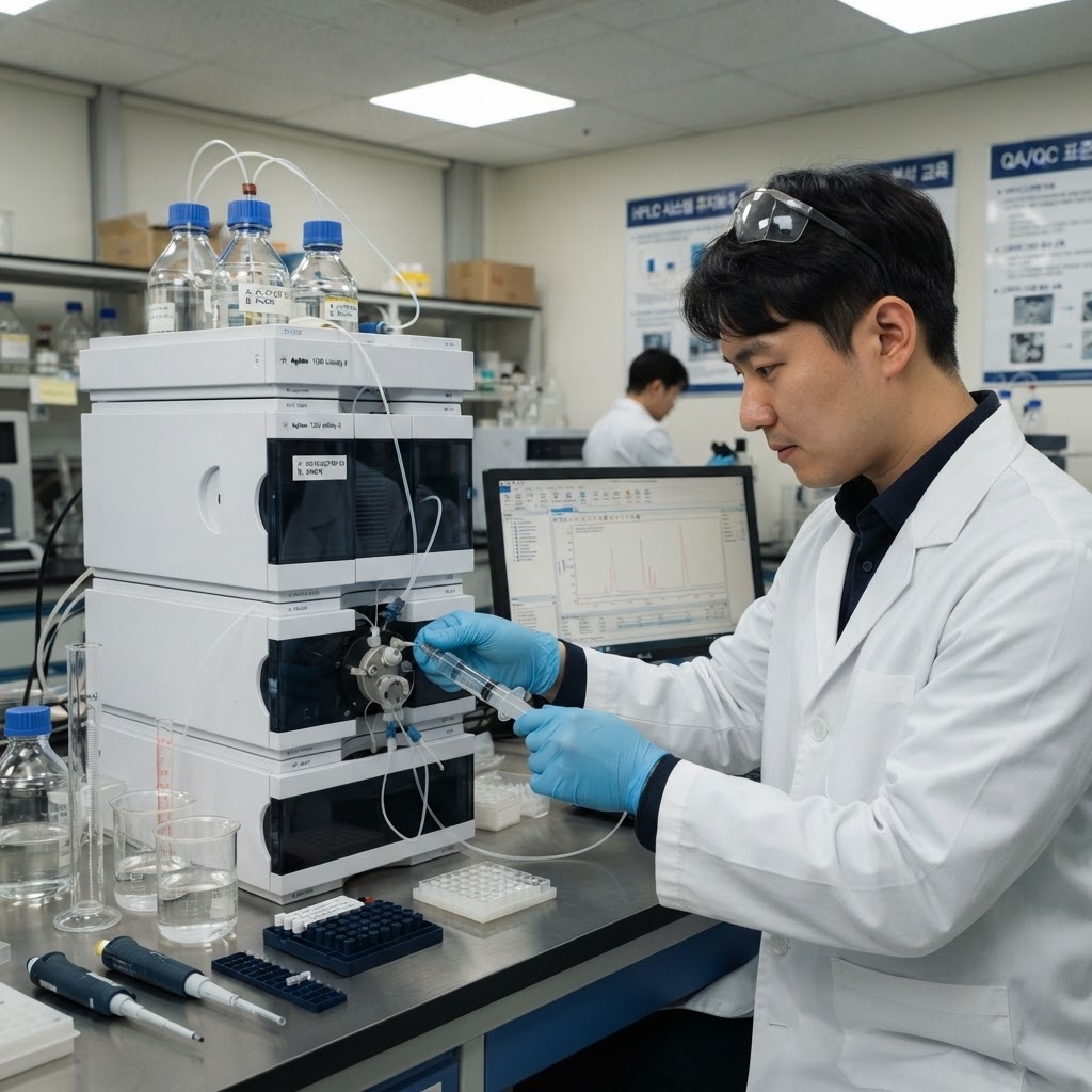HPLC 펌프 프라이밍 관련 이미지