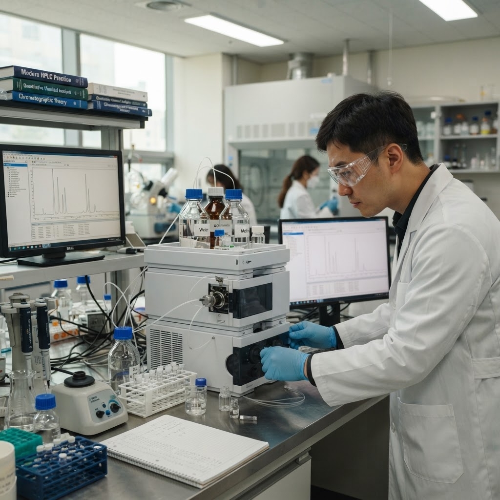 극성 화합물 역상 HPLC 관련 이미지