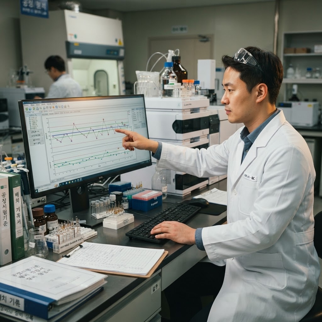 공정관리도 설정 관련 이미지