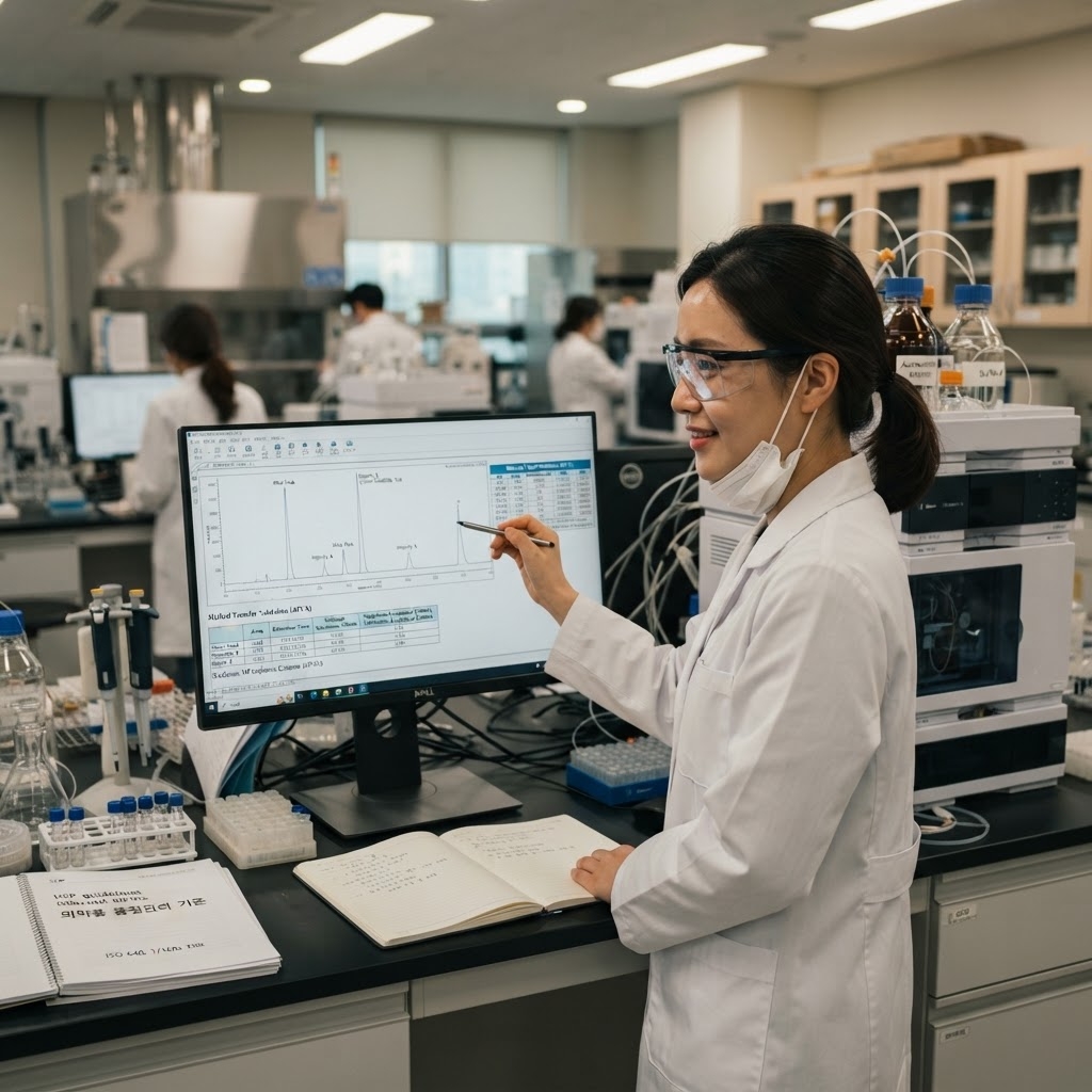 HPLC 메서드 이관 관련 이미지