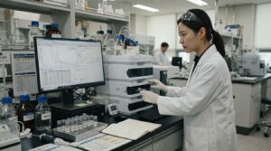 HPLC 정량 편차 원인 관련 이미지