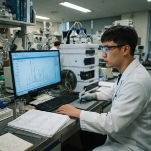 HPLC 적분 오류 보정 관련 이미지