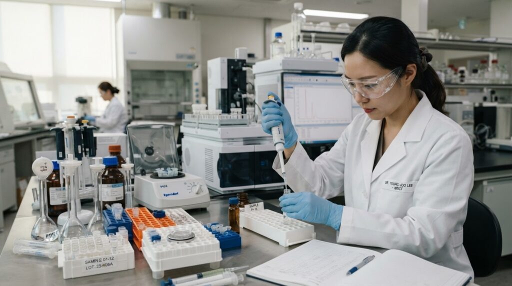 시료 전처리 선택 관련 이미지