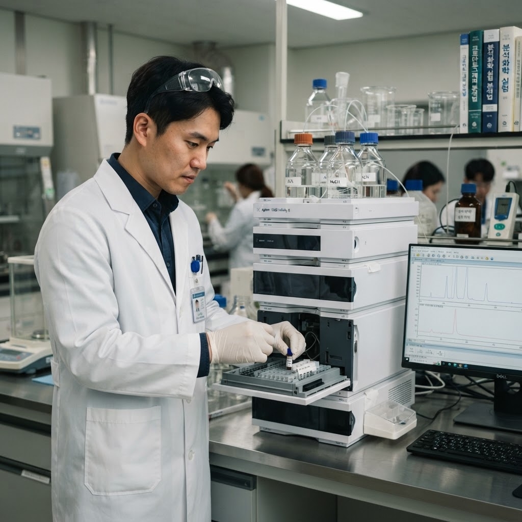 HPLC 시료 물성 분석 관련 이미지
