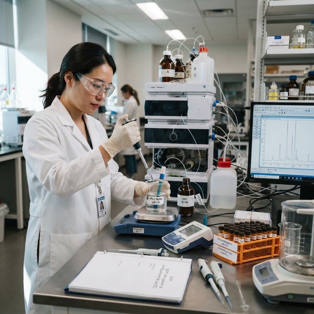 HPLC 산도 조정제 관련 이미지