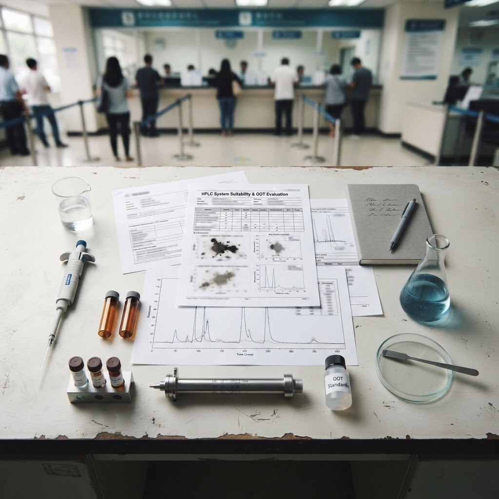 HPLC OOT 판정 기준 관련 이미지