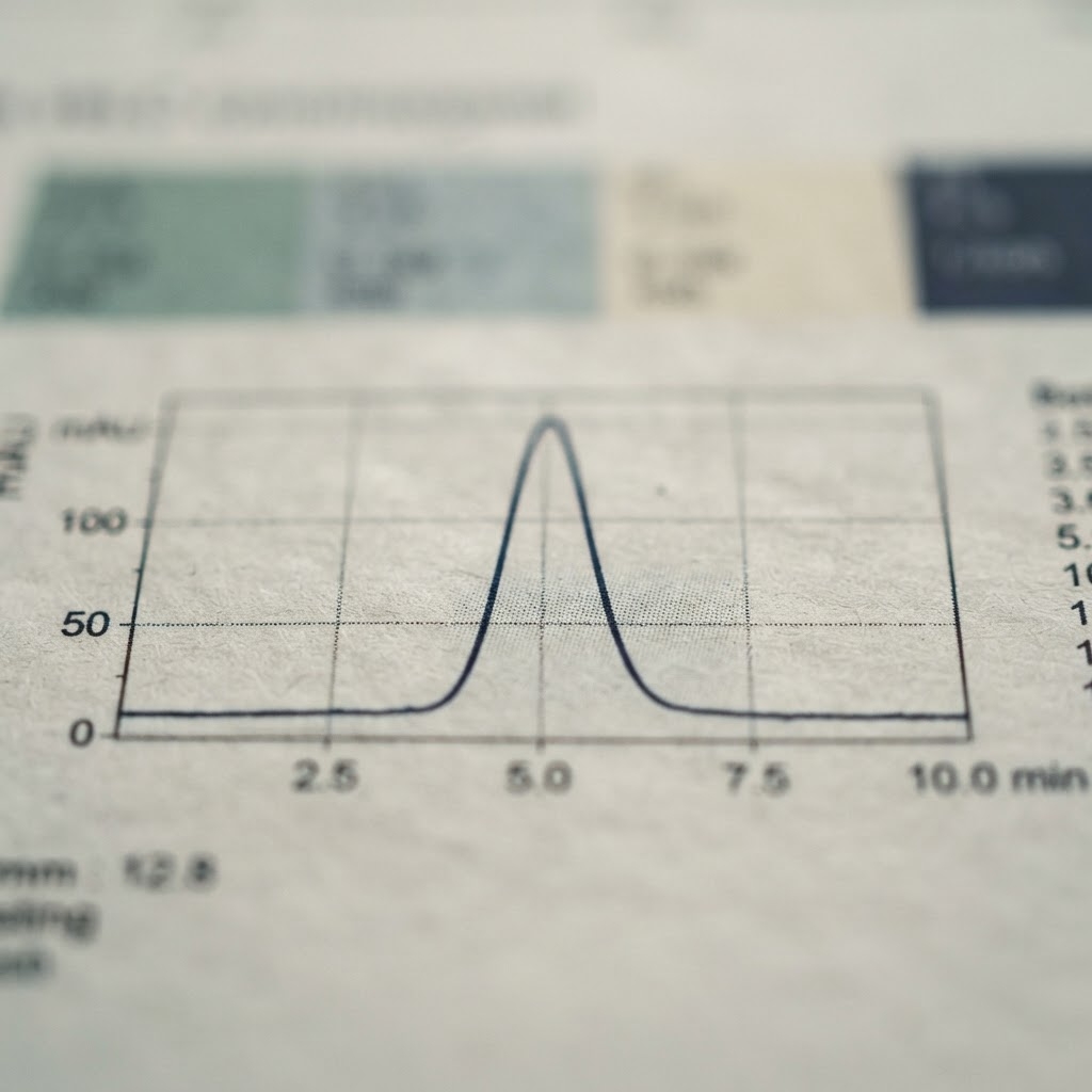HPLC 회수율 100% 초과 관련 이미지