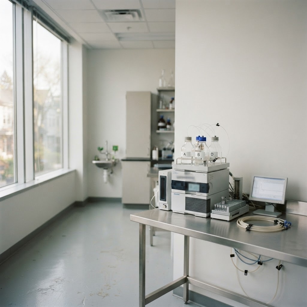 HPLC 펌프 유량 정확도 관련 이미지