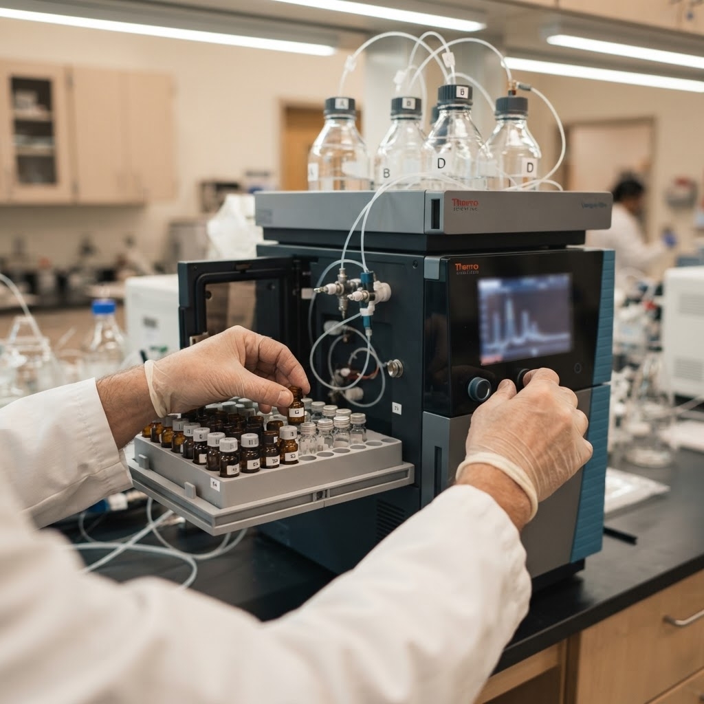 HPLC 정성 분석 검증 관련 이미지