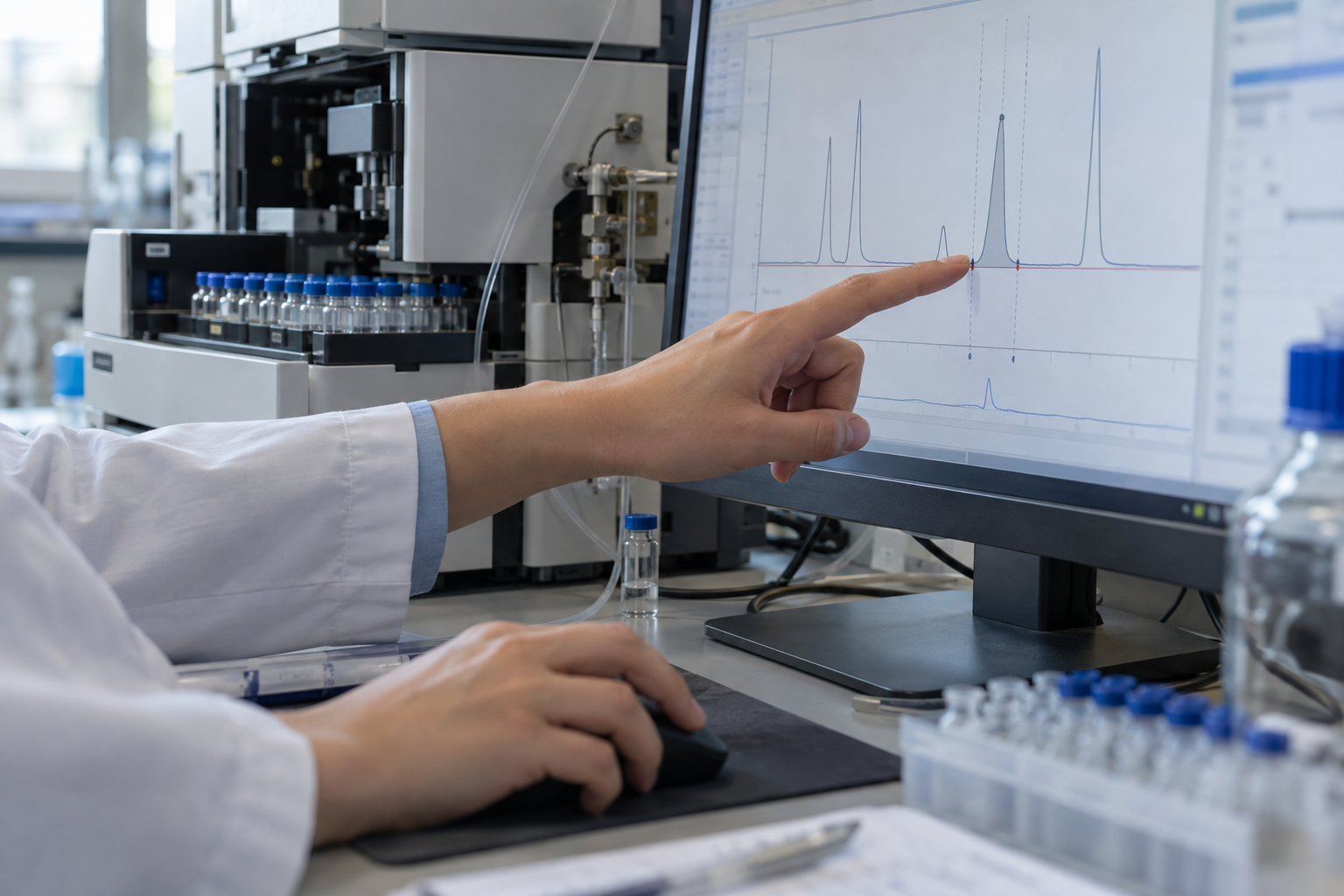 HPLC 수동 재적분 관련 이미지