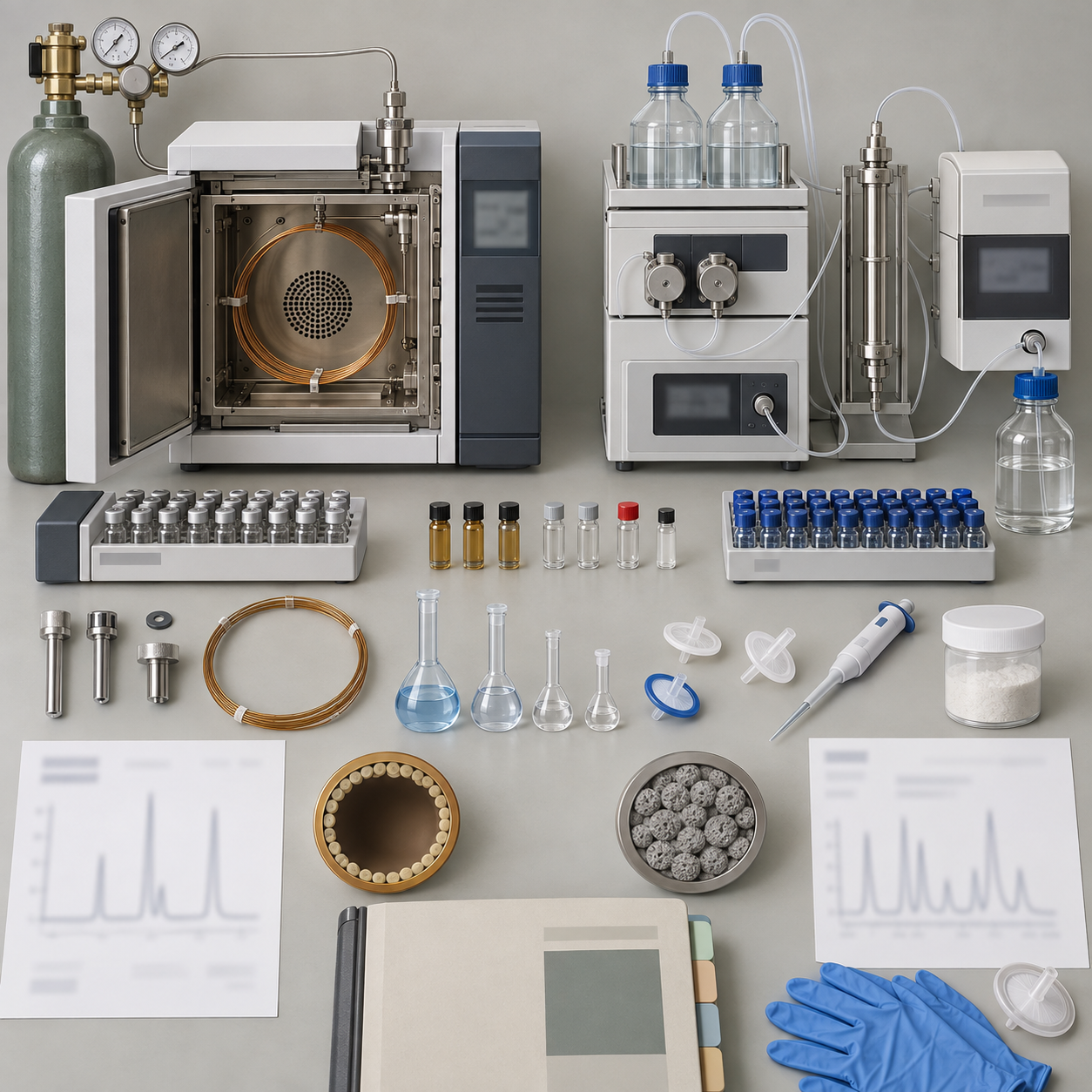 GC HPLC 차이 관련 이미지